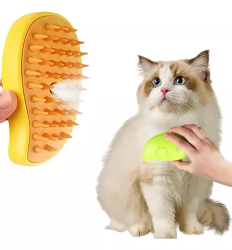 Cepillo multifuncional a vapor para Mascotas